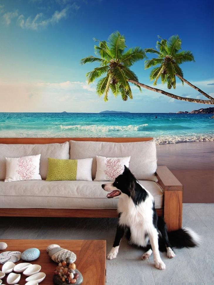 Wall murals that will make make your room look bigger beach (Copy)