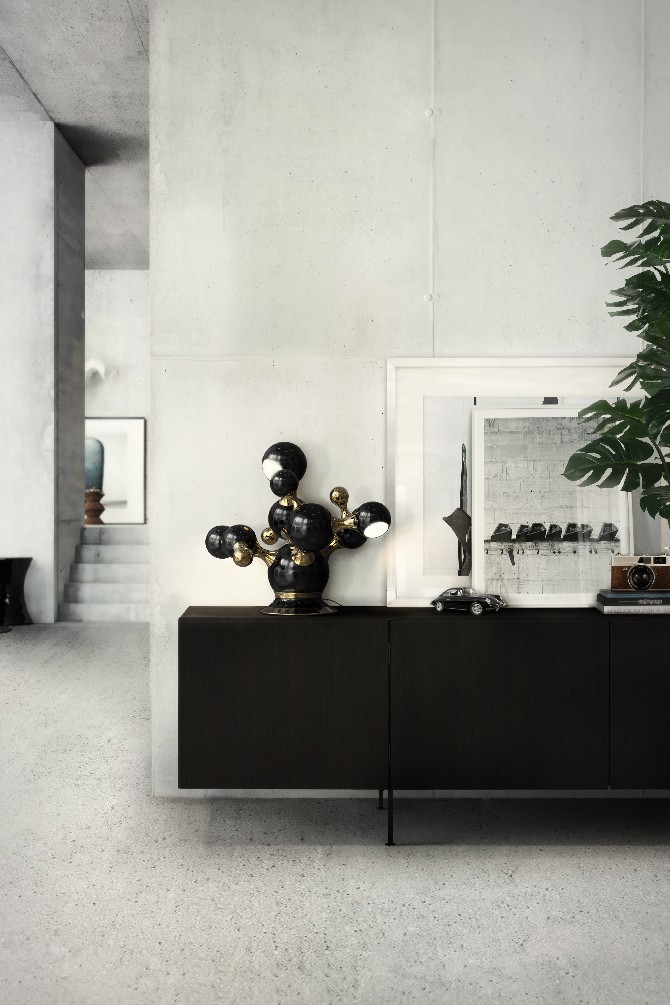 ELIGHTFULL TAKES MID-CENTURY MODERN DESIGN TO BDNY 2015 atomic table lamp heritage collection