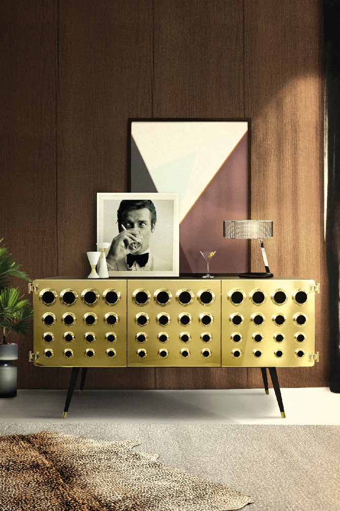 DELIGHTFULL TAKES MID-CENTURY MODERN DESIGN TO BDNY 2015 monocles sideboard essentials collection