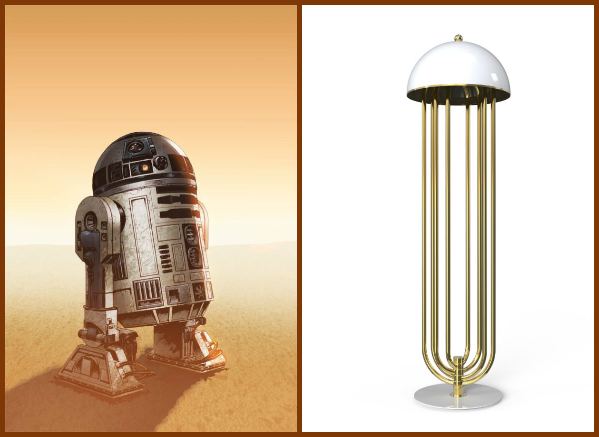 DelightFULL Lamps VS Star Wars the force awakens R2 D2