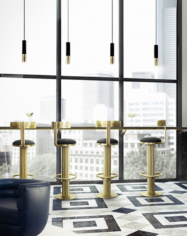 Mid-Century Modern chairs to your bar