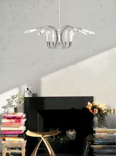 Use white for a peaceful home design 7