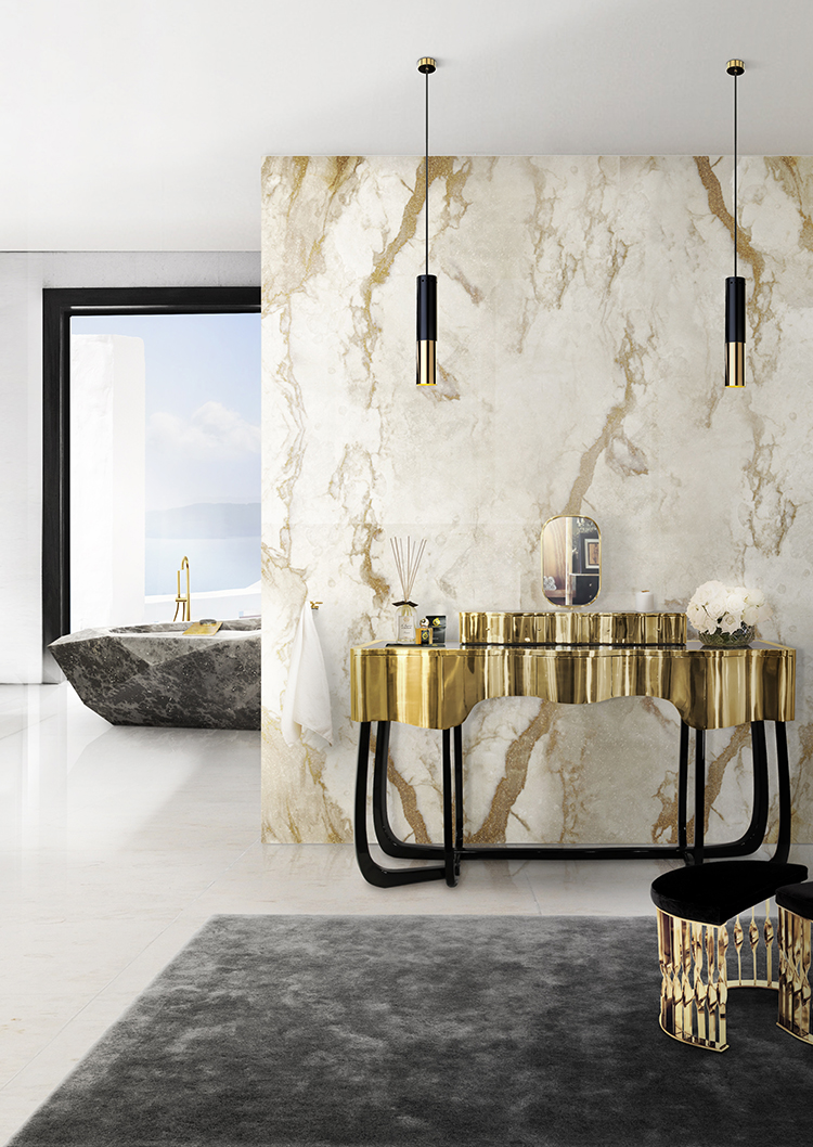 How to use pendant lights in a bathroom design (6)