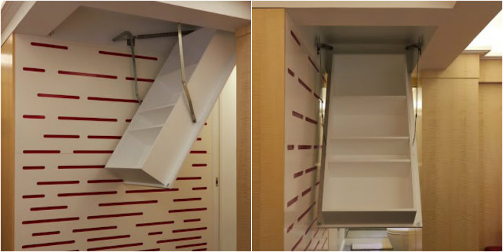 staircase 790square foot Upper East Side apartment by millennial Daniel Sperling