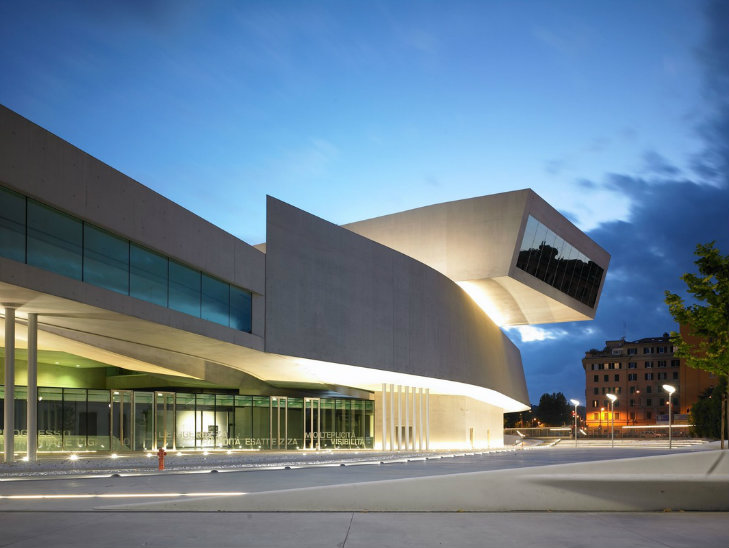 Hadid Buildings let's celebrate the architect's legacy MAXXI National Museum of the 21st Century Arts Rome