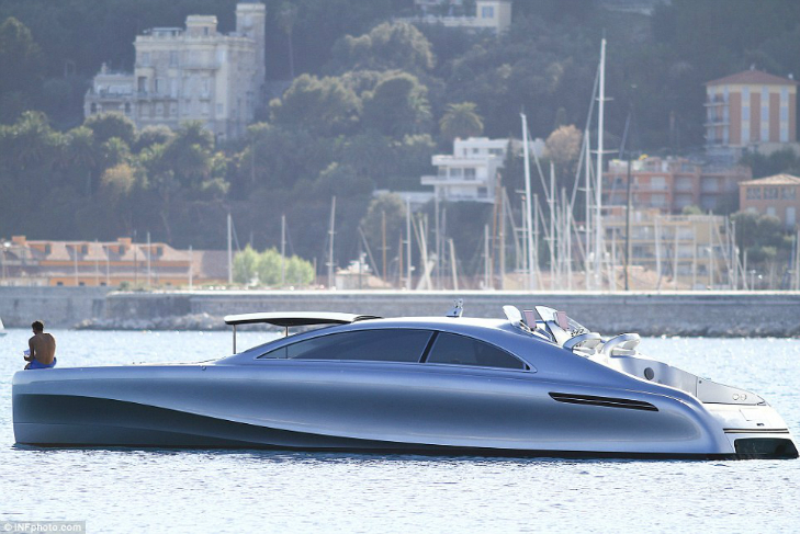 Design of the first Superyacht by Mercedes-Benz revealed