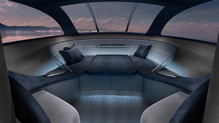 Design of the first Superyacht by Mercedes revealed