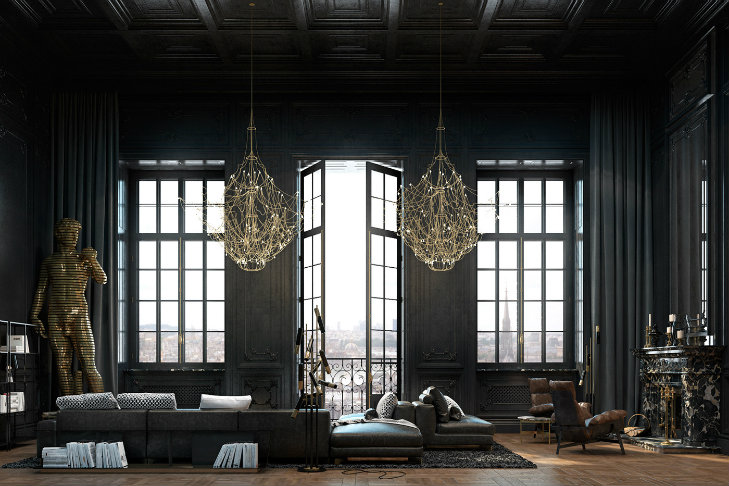 Interview with Vitaliy Yurov aesthetic & functionality combined private apartment paris
