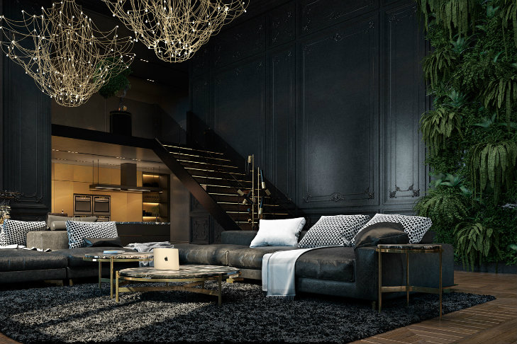 Interview with Vitaliy Yurov aesthetic & functionality combinedprivate apartment in paris
