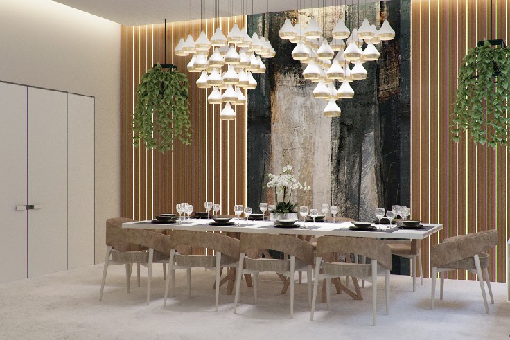 A CONTEMPORARY LIVINGROOM PROJECT NAMED ECO ATRIUM
