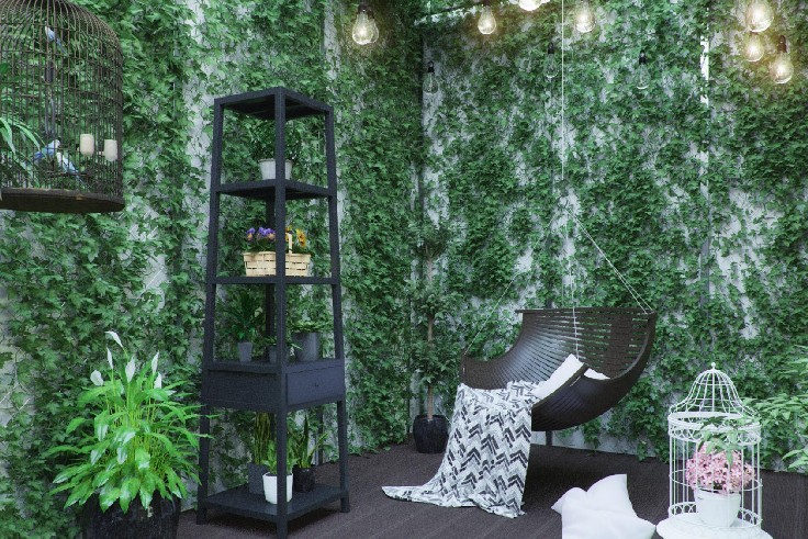 A CONTEMPORARY LIVING ROOM PROJECT NAMED ECO ATRIUM