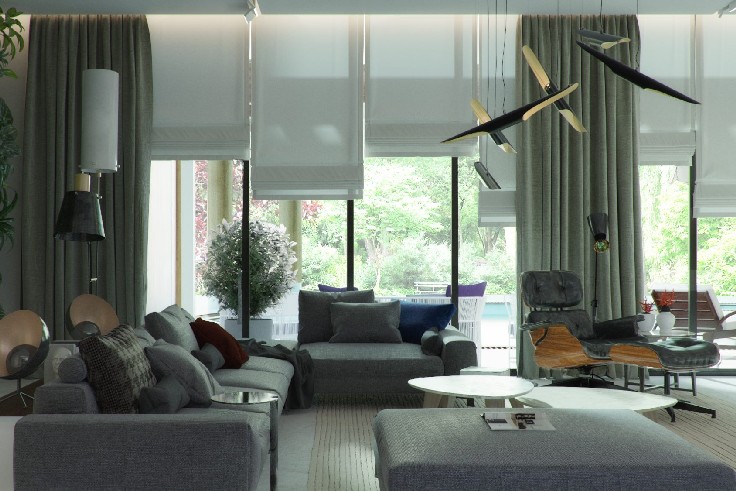 A CONTEMPORARY LIVING ROOM PROJECT NAMED ECO ATRIUM