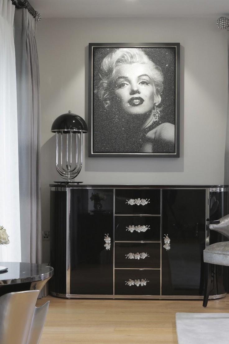 Add these dramatic living room ideas to your moodboard