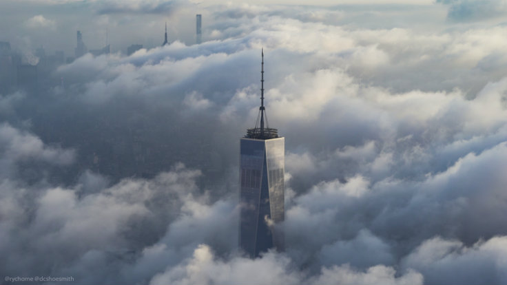 Unique things in the world Architecture above the clouds (1)