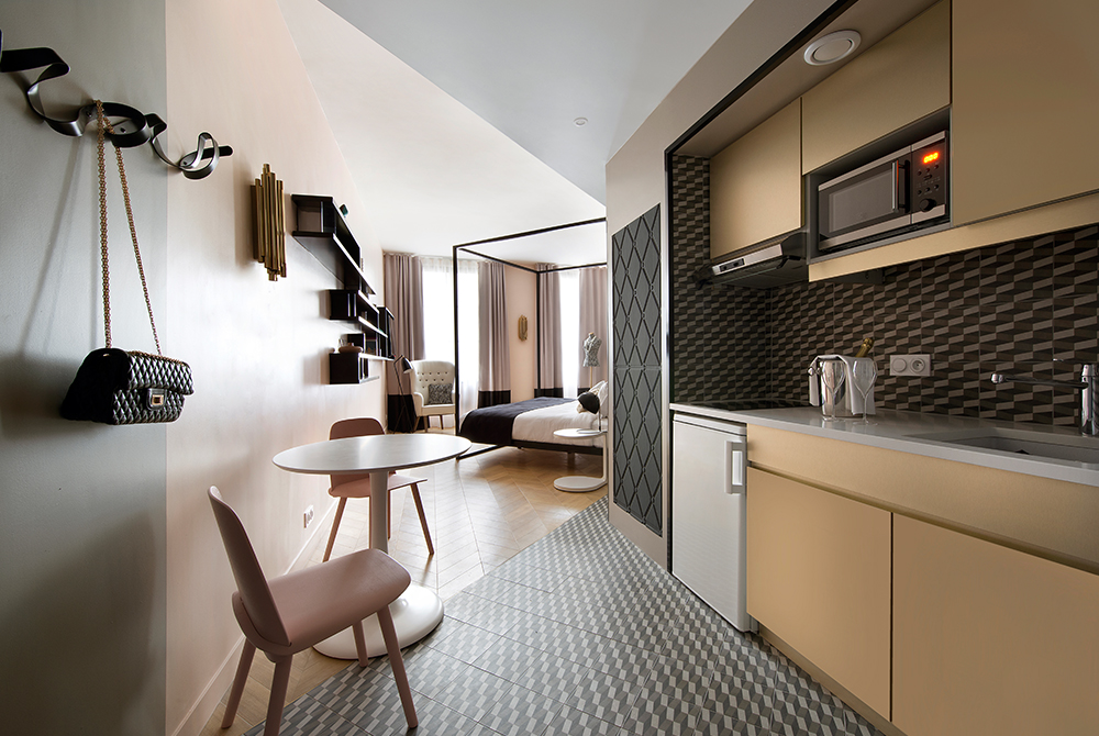 Hotel Citadines in Paris by Fusion Interiors group