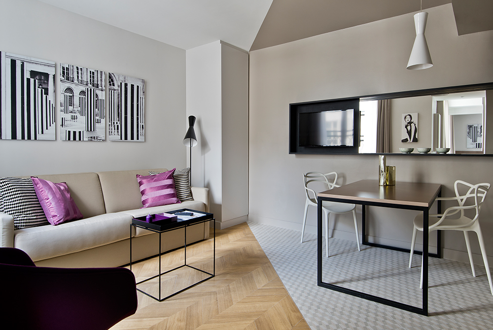 Hotel in Paris by Fusion Interiors group