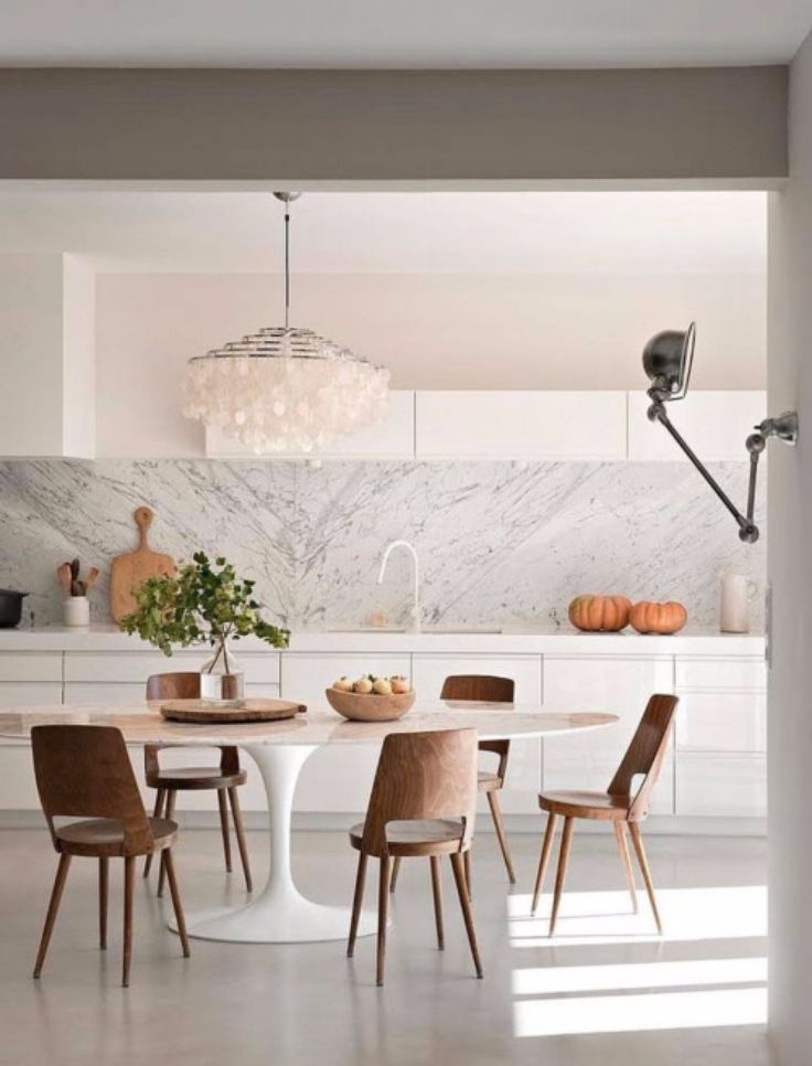 10 Gorgeous marble kitchen designs that you will love (10)