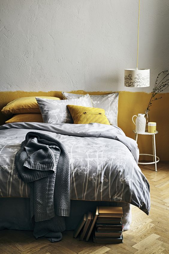 How to give your bedroom for a fall and winter look