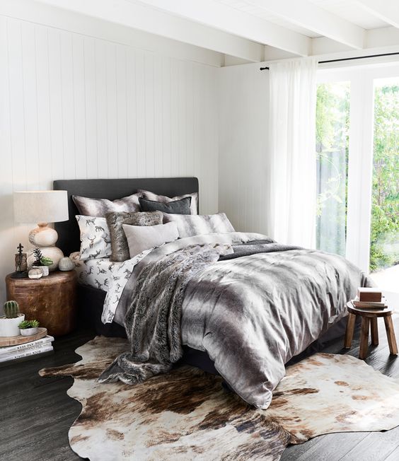 give your bedroom for a fall and winter look