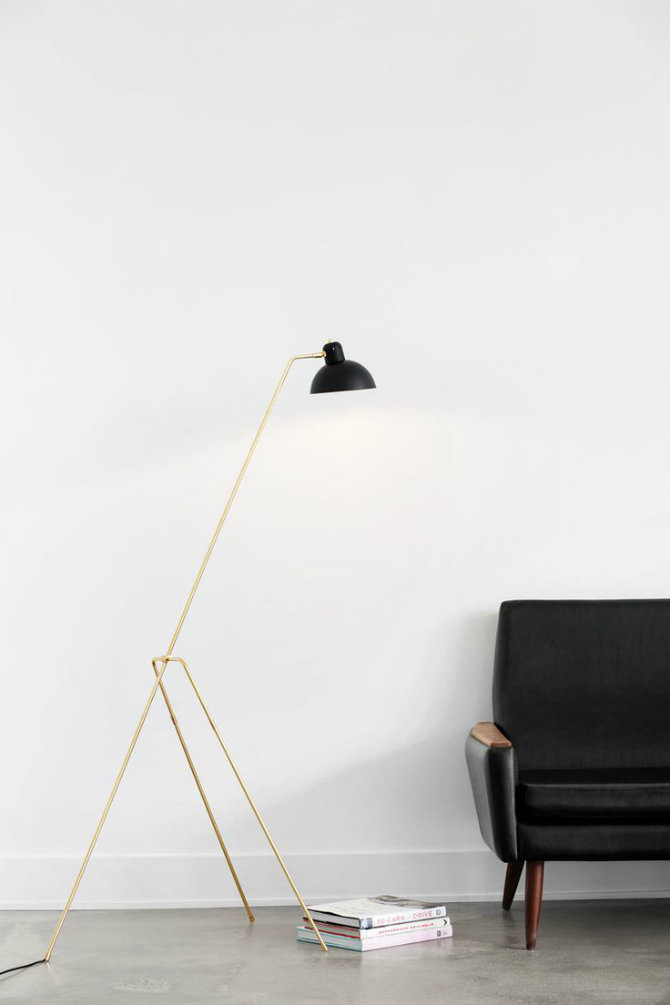 TRENDZINE: HOW TO DECORATE WITH MID-CENTURY MODERN FLOOR LAMPS
