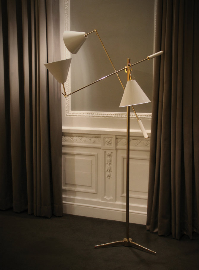 TRENDZINE: HOW TO DECORATE WITH MID-CENTURY MODERN FLOOR LAMPS