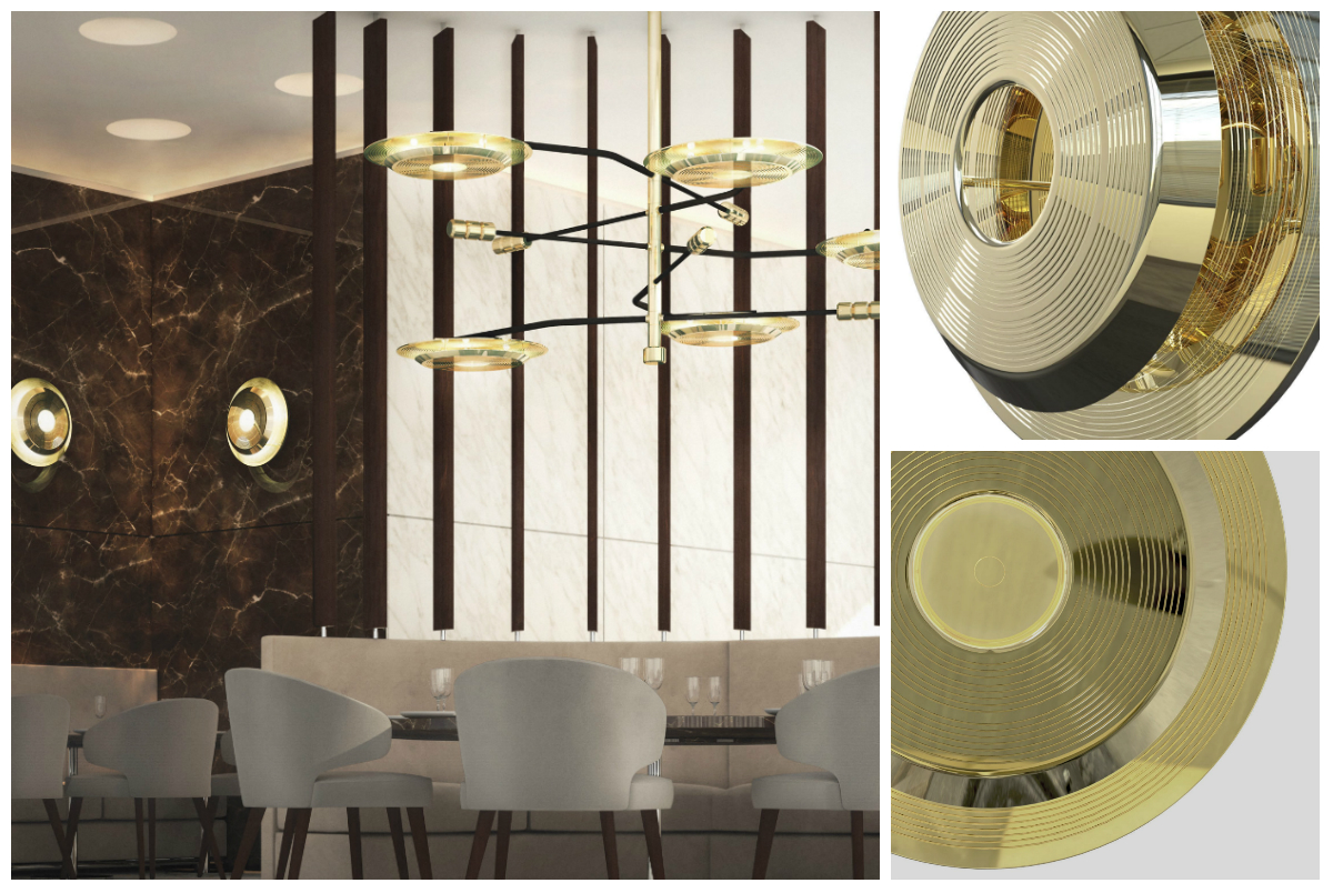 Mid-century modern lamps created by jazz inspirations