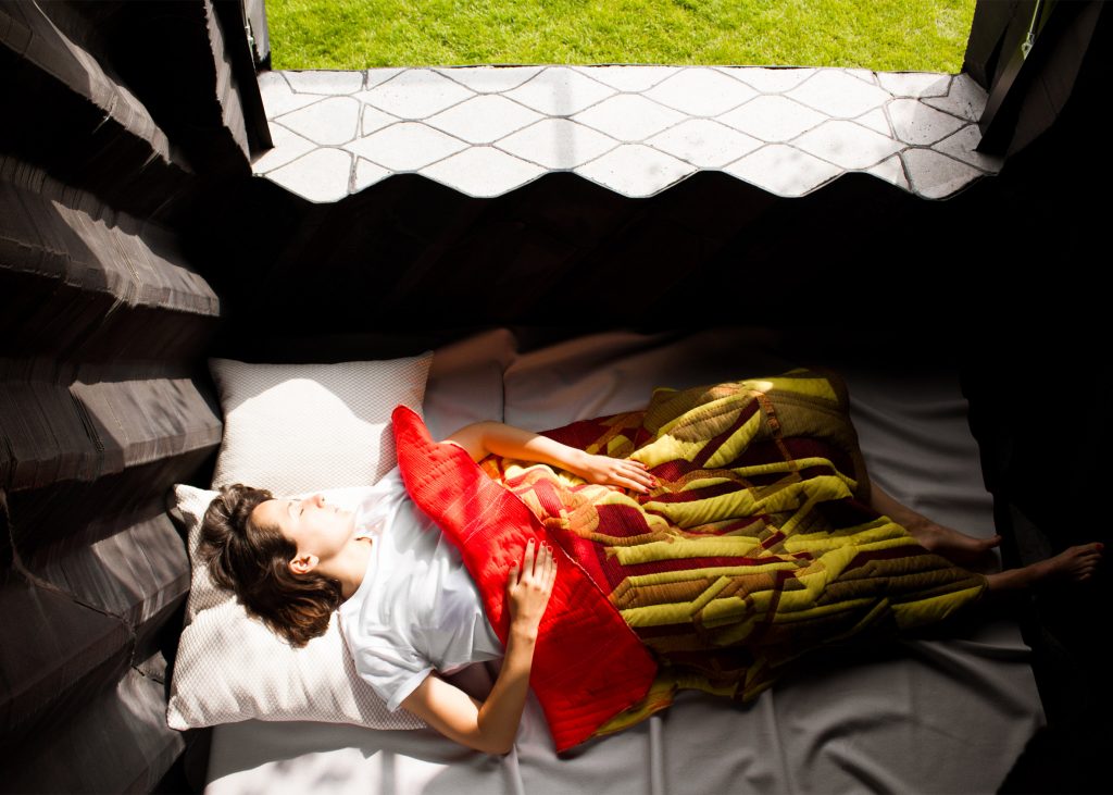 DUS Architects created a 3D cabin in Amsterdam