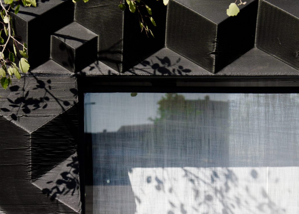 DUS Architects created a 3D cabin in Amsterdam