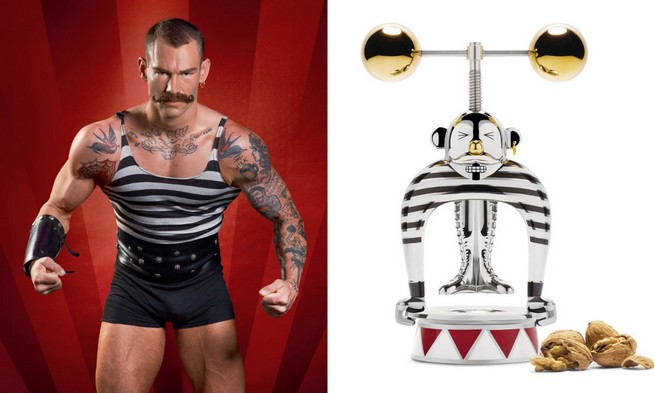 Color and Excitement defines Marcel Wanders’ Alessi Circus Collection