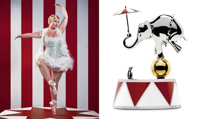 Color and Excitement defines Marcel Wanders’ Alessi Circus Collection