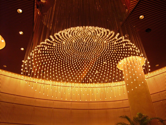 Best white chandeliers for hotel lobby