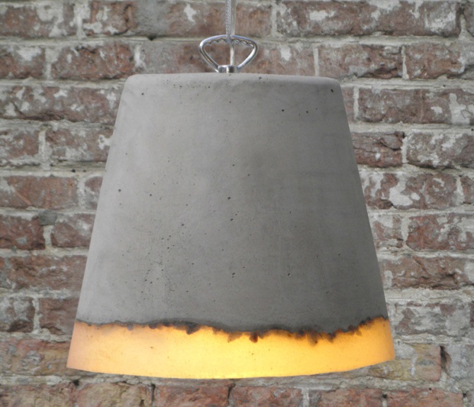 grey suspension lamp