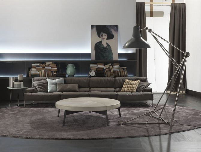industrial floor lamp