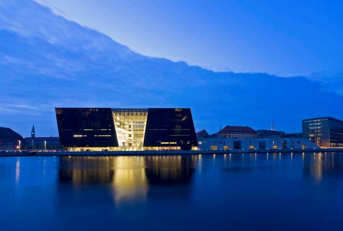 Danish Royal Library - Copenhagen danish royal library copenhagen 8 Unique Design Libraries Around the World