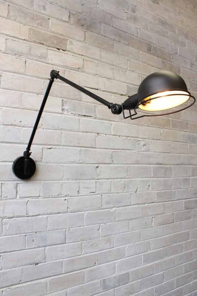 What is Hot On Pinterest Industrial Wall Lamps! 4