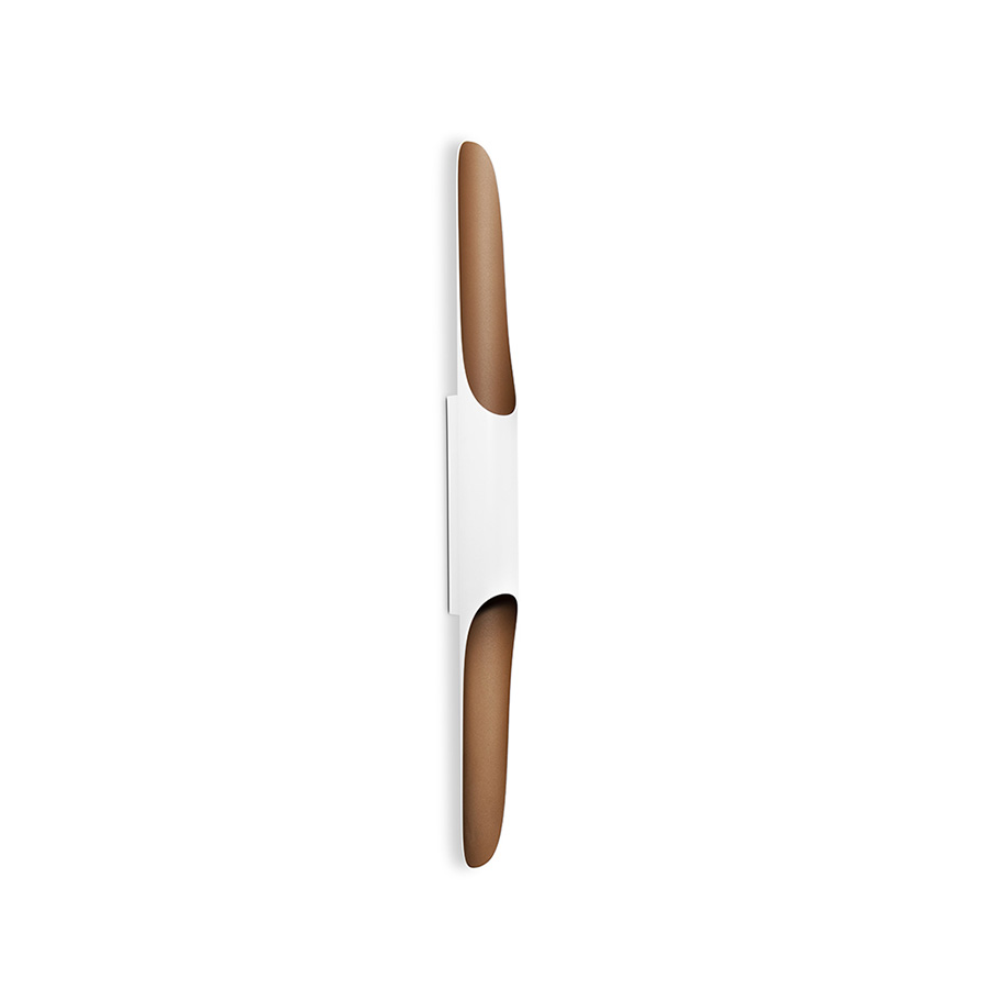 Coltrane mid-century wall sconce is inspired by the famous John Coltrane and it is the perfect piece to create a beautiful lighting effect both indoors and outdoors. Handmade in steel by DelightFULL’s skilled artisans, it is a great example of how less is more. This wall light fixture has matte black and gold powder paint finishes, which give it a more contemporary style.