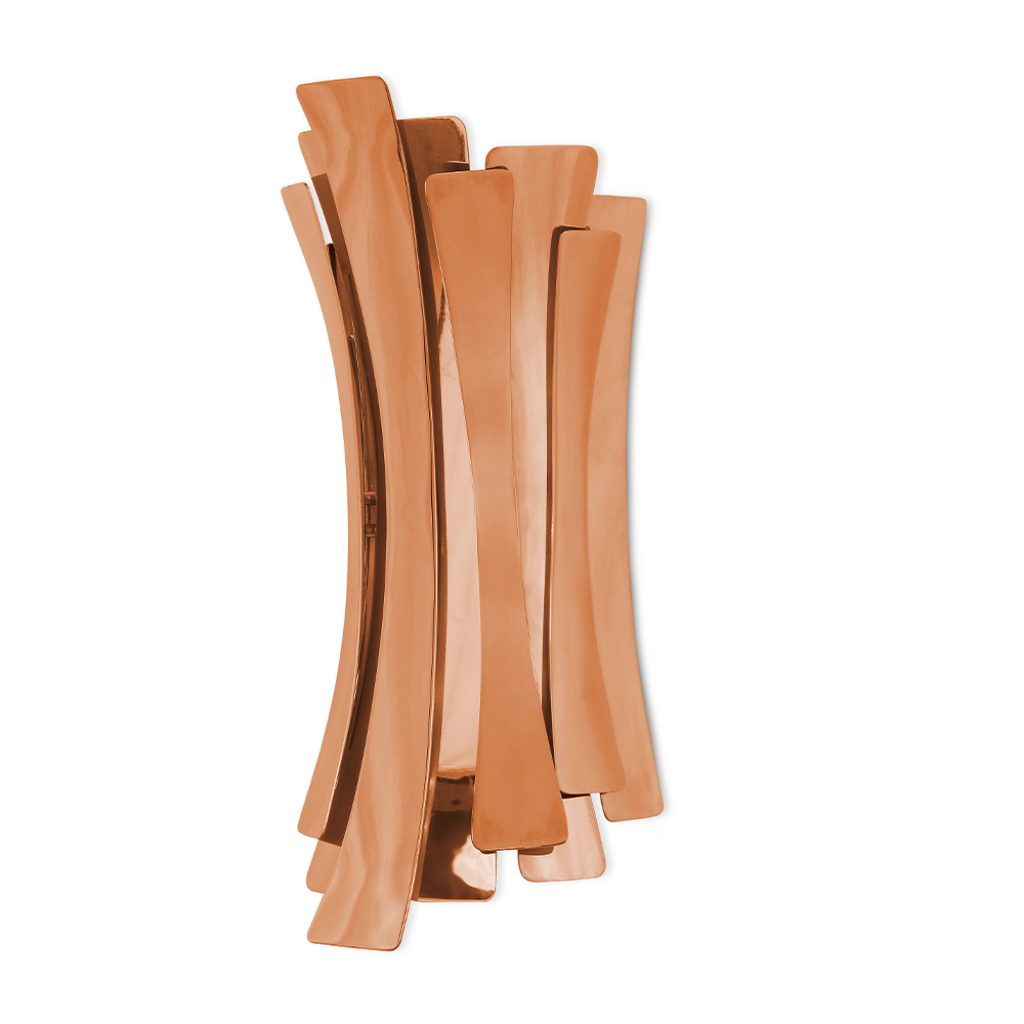 Etta is one of DelightFULL’s most feminine and luxurious wall lights. Inspired by the memorable jazz singer Etta Jones, this mid-century wall sconce can elevate any ordinary home decor to an oasis of sophistication and luxury. It is a handmade indoor wall light, with 12 brass leaves that are all shaped and assembled by hand, which convey a romantic vibe to any space.