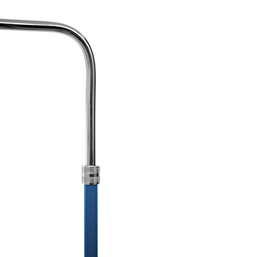 Inspired by the amazing personality of Herbie Hancock, Herbie floor lamp provides a brilliant warm vibe to every mid-century modern room. With a structure handmade in brass, its matte black exterior is complemented by a matte white interior shade. The standing lamp offers the possibility to regulate its direction and height from 47, 24“ to 63 inches.