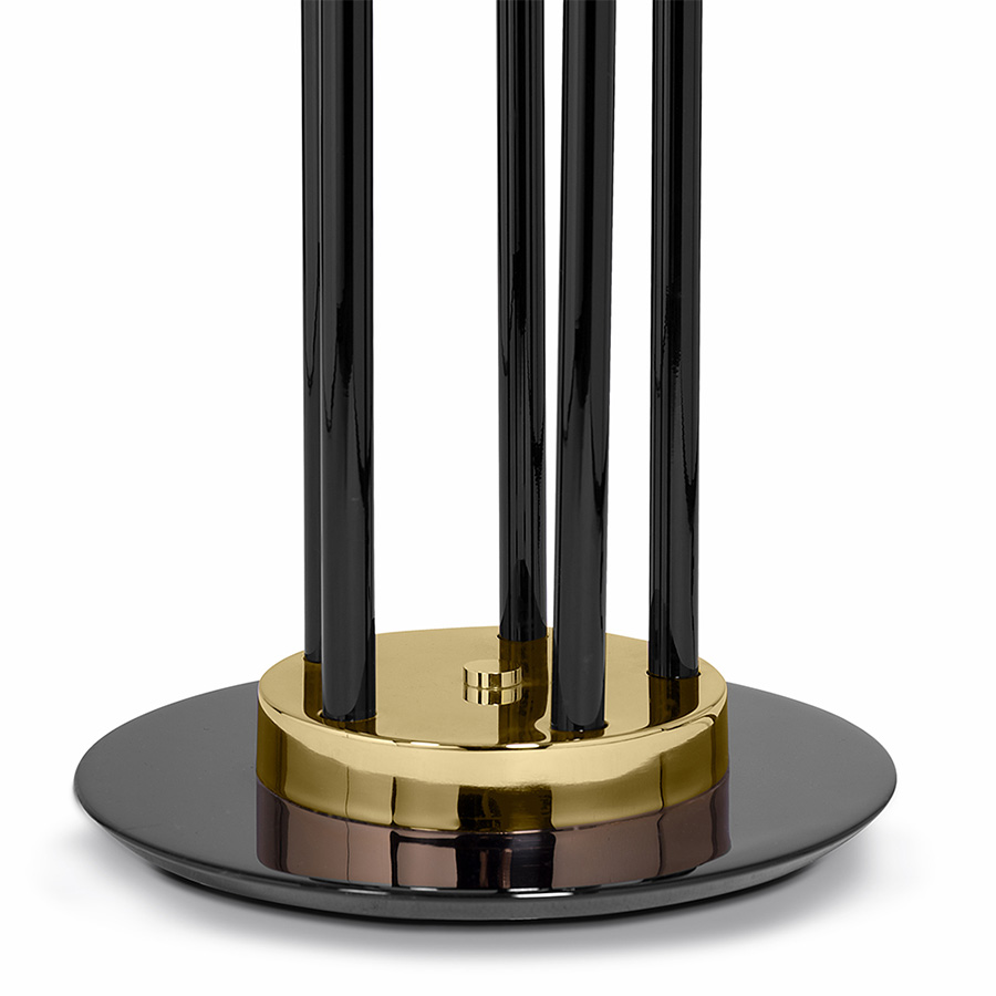 Strict northern design rules meet a southern taste. Characterized by the rhythmic composition of its elements, minimalist shapes, and clean lines, Ike floor lamp is the result of a collaboration between a Dutch designer and DelightFULL’s designer's team. Light up your Nordic style living room, bedroom or office with this 70” minimalist floor lamp.