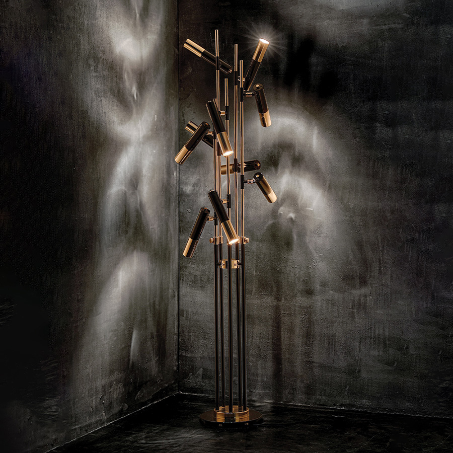 Strict northern design rules meet a southern taste. Characterized by the rhythmic composition of its elements, minimalist shapes, and clean lines, Ike floor lamp is the result of a collaboration between a Dutch designer and DelightFULL’s designer's team. Light up your Nordic style living room, bedroom or office with this 70” minimalist floor lamp.