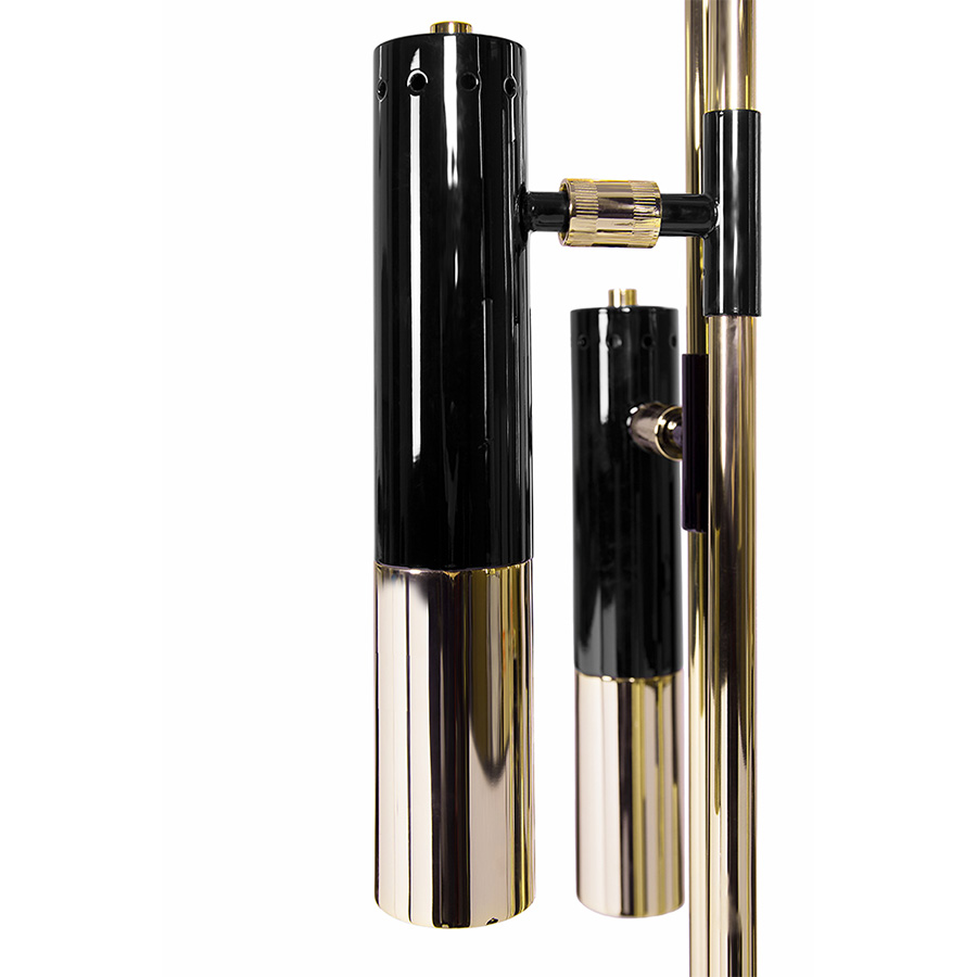 Strict northern design rules meet a southern taste. Characterized by the rhythmic composition of its elements, minimalist shapes, and clean lines, Ike floor lamp is the result of a collaboration between a Dutch designer and DelightFULL’s designer's team. Light up your Nordic style living room, bedroom or office with this 70” minimalist floor lamp.