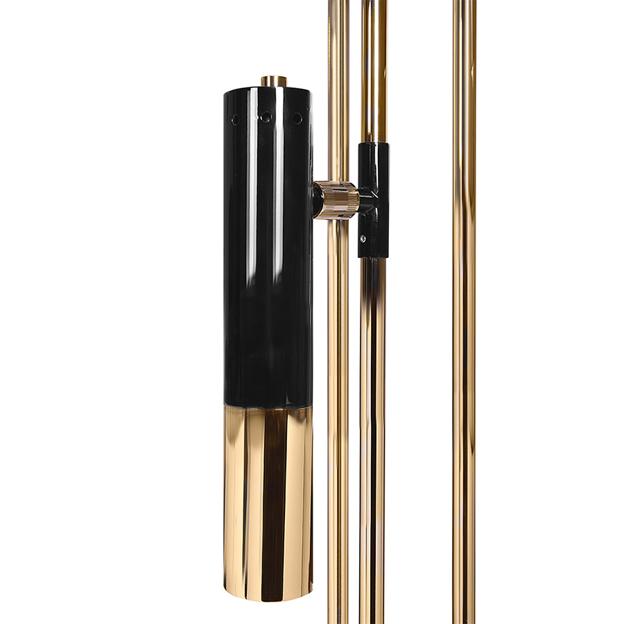 Strict northern design rules meet a southern taste. Characterized by the rhythmic composition of its elements, minimalist shapes, and clean lines, Ike floor lamp is the result of a collaboration between a Dutch designer and DelightFULL’s designer's team. Light up your Nordic style living room, bedroom or office with this 70” minimalist floor lamp.