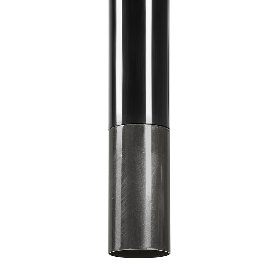 With a Scandinavian design, Ike pendant lamp adds a modern yet industrial feel to any space. This hanging ceiling pendant can be done in different shapes and dimensions, allowing you to personalized lighting ambiance and mood. Handmade in brass and Aluminium, the glossy black finish and the copper accent deliver the perfect look.