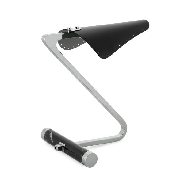 Inspired by the iconic Roland Kirk, DelightFULL's Kirk mid-century table lamp is characterized by its artisanship. Handmade with the finest materials, this exquisite mid-century modern desk lamp features brass and Aluminium with a marble touch. With timeless elegance, Kirk has the perfect shape for any home office. Versatile and adaptable this anglepoise desk lamp features a boasting design that will leave an impression.