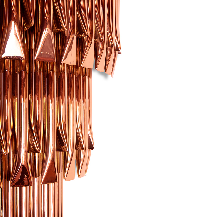 Matheny wall has a complex and attractive geometry design of combined tubes. In this variation, three of the original designs are combined on top of each other in a cascade of metal pipes to create a new impressive piece.This unique lamp combines a mid-century modern design with a classic style to make a statement. A modern wall light 100% handmade in brass with a brushed nickel finish. With 4 lamps, we recommend you to use G9 bulbs.