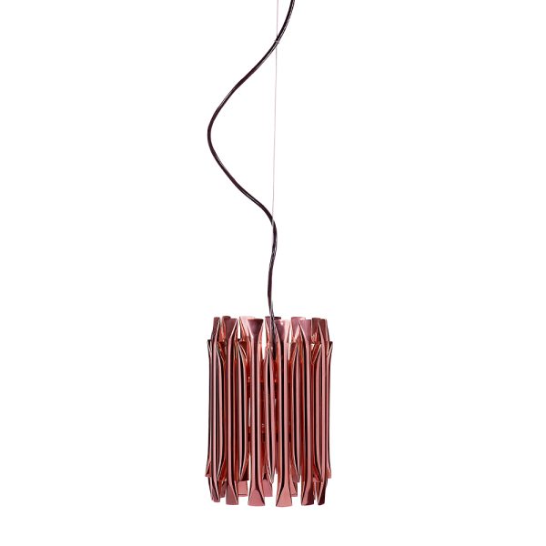 The gold plated finish makes Matheny pendant light an instant classic that will look beautiful in every division of your interior design.The fine brass structure of this suspended light becomes translucent when lit, adding a chic and contemporary touch to a kitchen island or dining area. In a hallway or over a bar,this golden pendant light can be hung in multiples for a stylish effect.