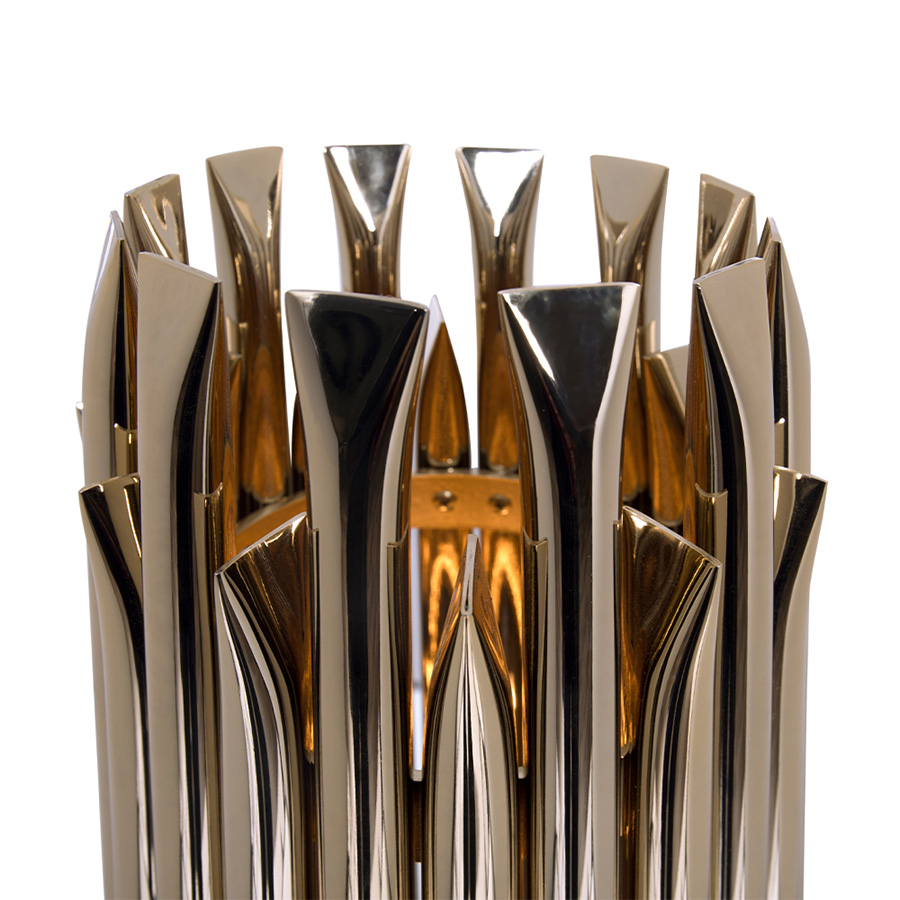 Matheny table lamp is a sleek and classic lighting design. 100% designed and produced in Portugal. Its marble base can be customized with four different types of marble to match the gold-plated finish of the body. A unique vintage brass table lamp, Matheny is a new take on the mid-century classics. It is the right table lamp for living room ambiences, but it can also be thought of as a bedside table lamp, depending on the decor of your master bedroom.