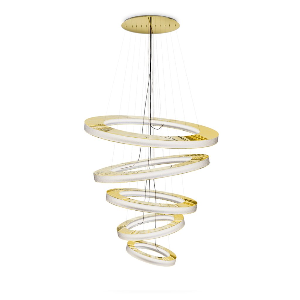 A strong and powerful suspension fixture, that brings elegance and sophistication to any room. Made with unique portuguese crafts, this lamp is the trademark of the mid-century era.