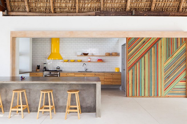 8 Super Colorful Design Kitchens