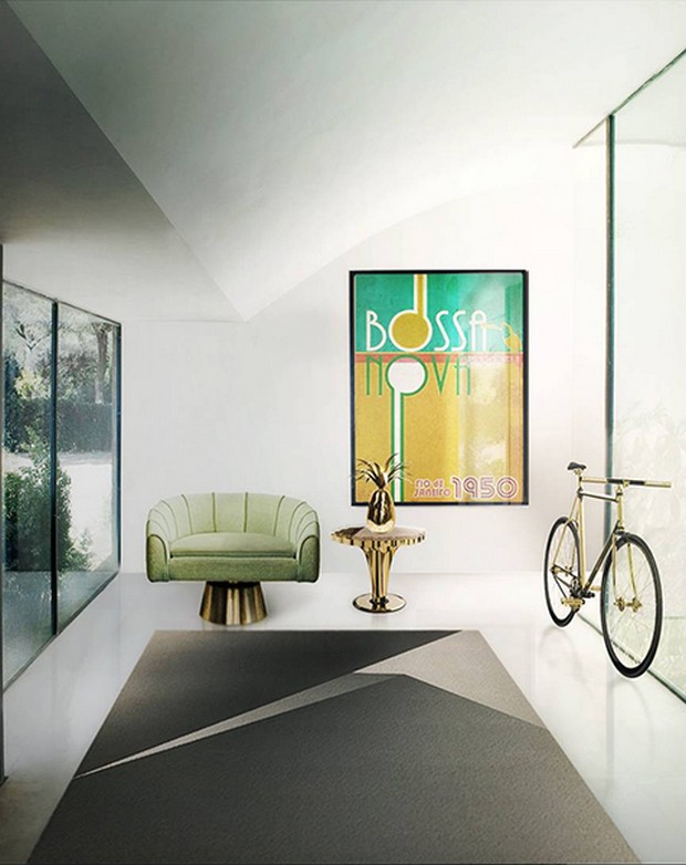 modern armchairs